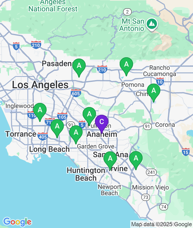 Anaheim Available Airport Options